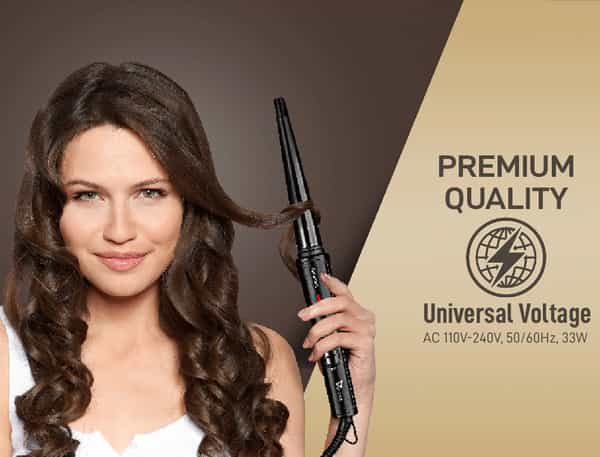 Syska Hc650 Electric Hair Curler (Barrel Diameter: 25 Mm)