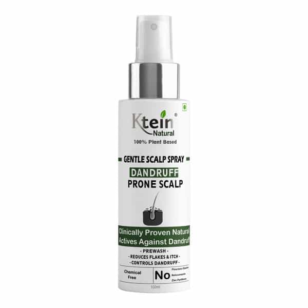 Ktein Natural 100% Plant Based Gentle Scalp Dandruff Spray (100Ml)
