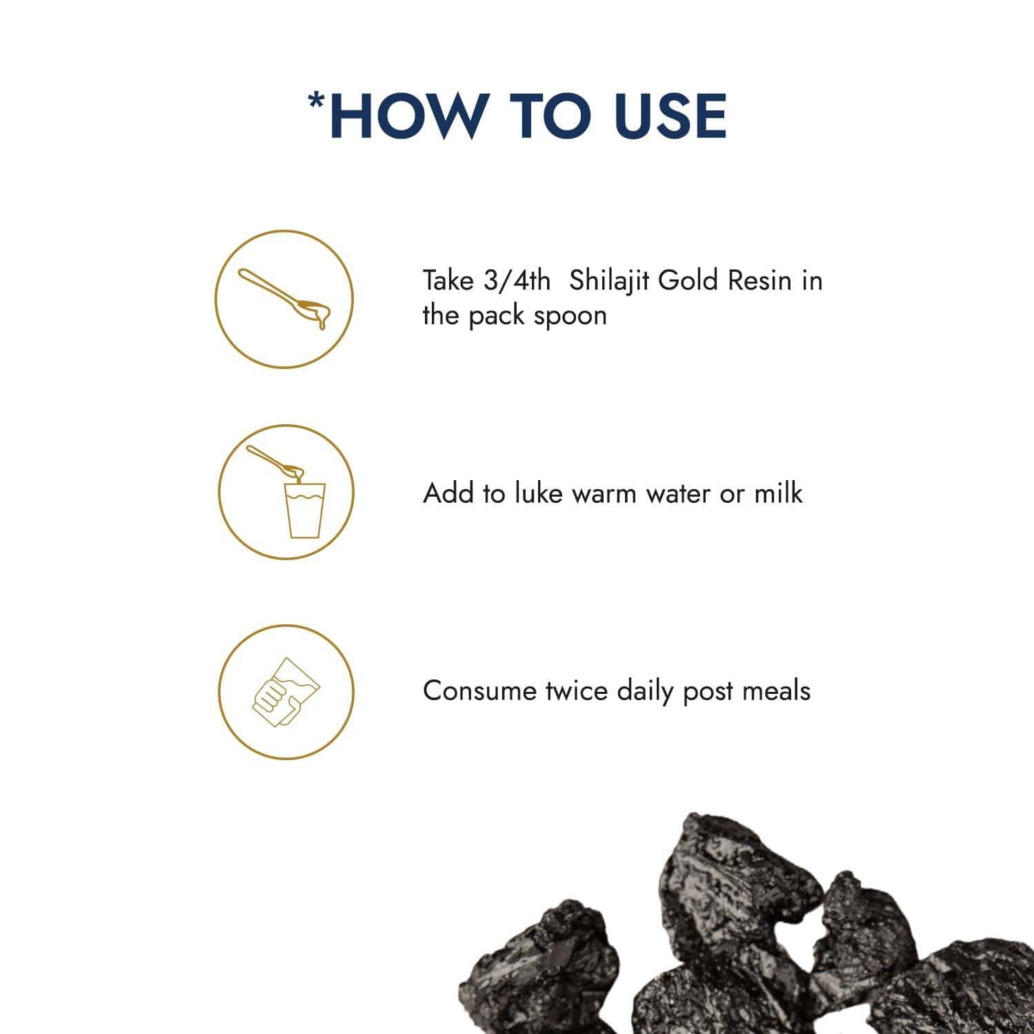 Buy KAPIVA SHILAJIT GOLD RESIN 20G HELPS IN BOOSTING STAMINA