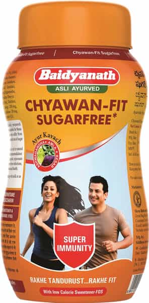 Baidyanath Asli Ayurved Chawan-Fit Sugar Free Chyawanprash | Immunity Booster - 500 Gm