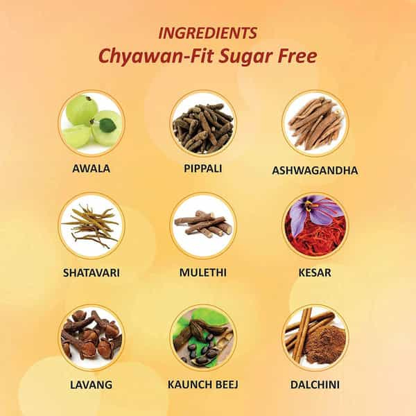 Baidyanath Asli Ayurved Chawan-Fit Sugar Free Chyawanprash | Immunity Booster - 500 Gm