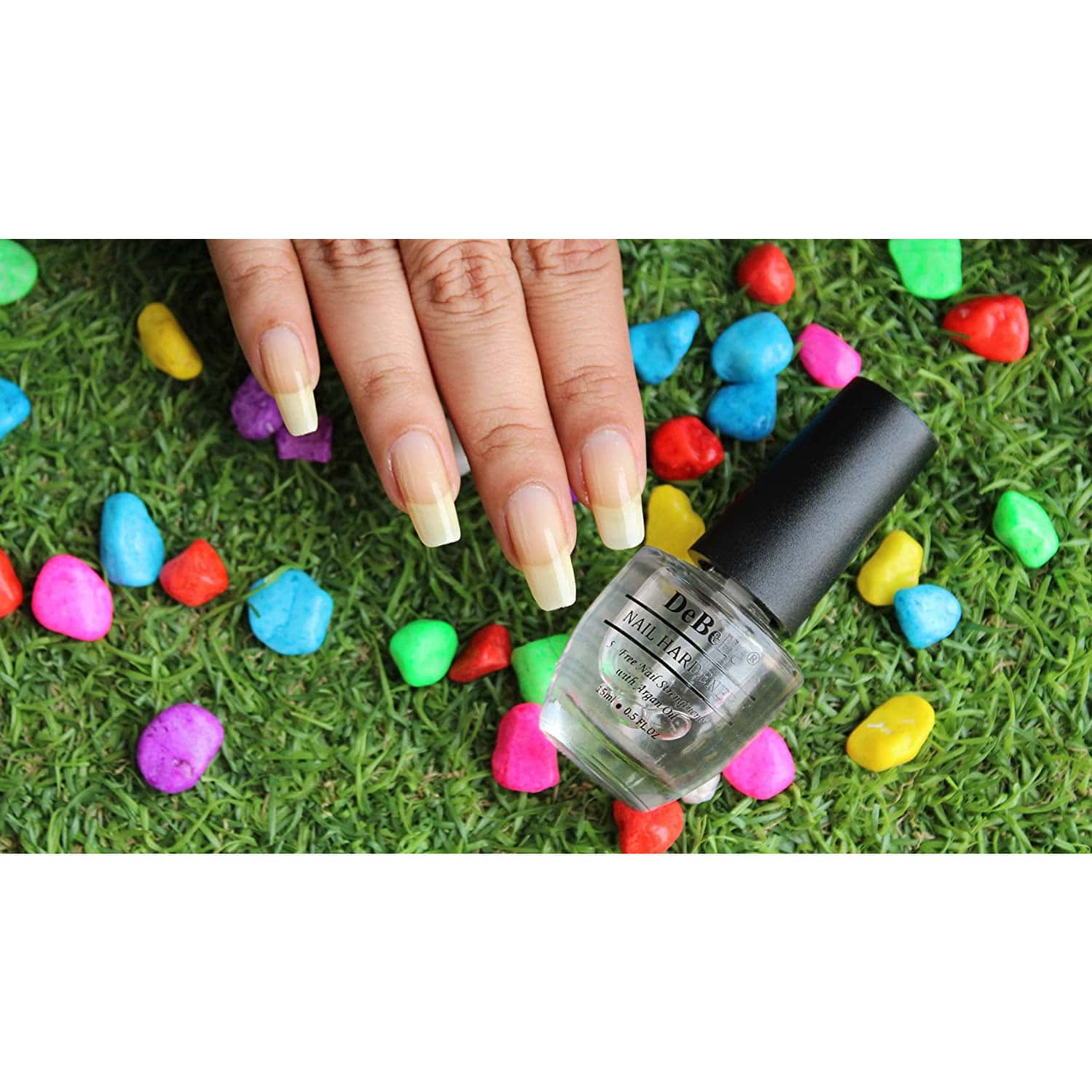 Buy DEBELLE NAIL HARDENER,TRANSPARENT COAT, 15 ML Online & Get Upto 60