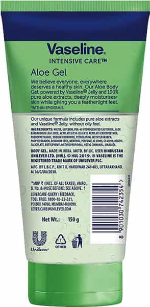 Vaseline Intensive Care Aloe Fresh Body Gel-150 G