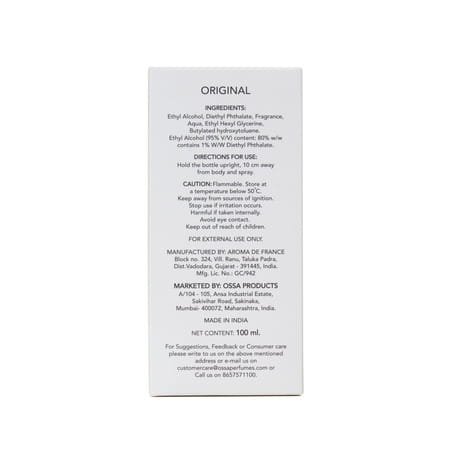 Ossa Magnet Original Unisex Eau De Parfum With Lemon | Mandarin | Cardamom | Woody | Patchouli 15Ml