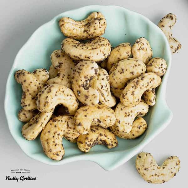 Nutty Gritties Southern Pepper Cashew Nuts - 200G