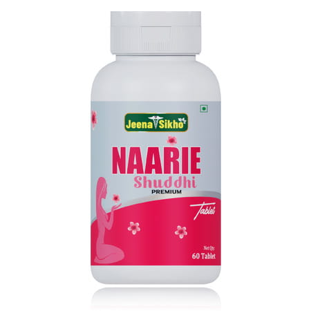 Jeena Sikho Naarie Shuddhi Premium | Ayurvedic Tablets For Women's Wellness |60 Tablets