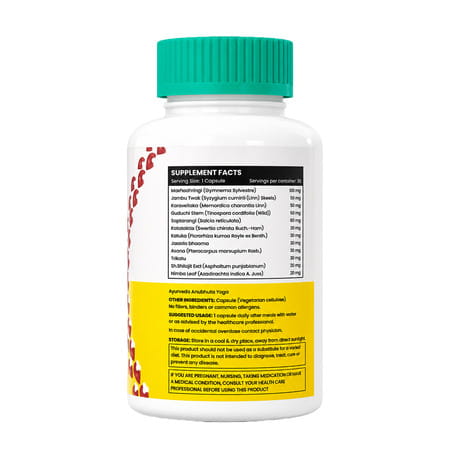 Age Well Sugarcalm Herbal Blood Sugar & Metabolism Support - 30 Veg Capsules