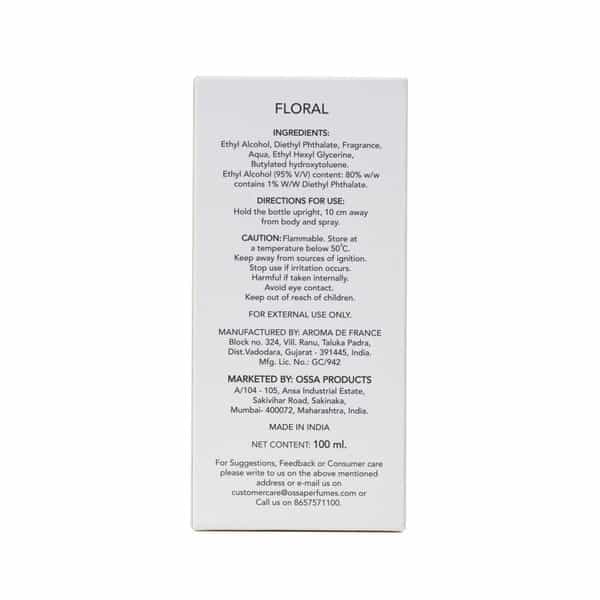 Ossa Magnet Floral Unisex Edp | Bergamot | Cassis | Lily Of The Valley | Vanilla | Cedarwood | 100Ml