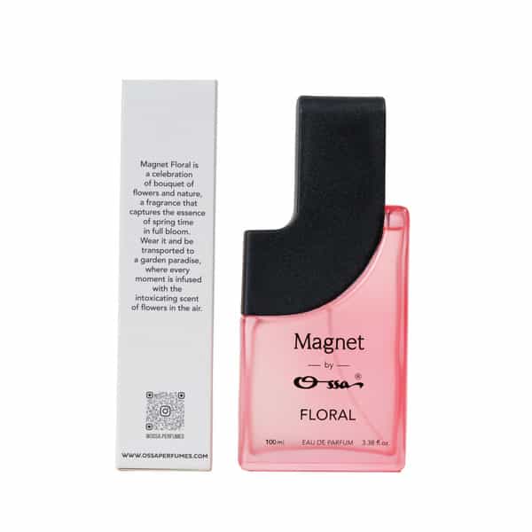 Ossa Magnet Floral Unisex Edp | Bergamot | Cassis | Lily Of The Valley | Vanilla | Cedarwood | 100Ml