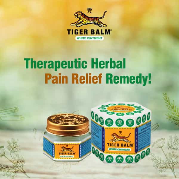 Tiger Balm White Pain Relief Ointment | 9Ml (Set Of 2)