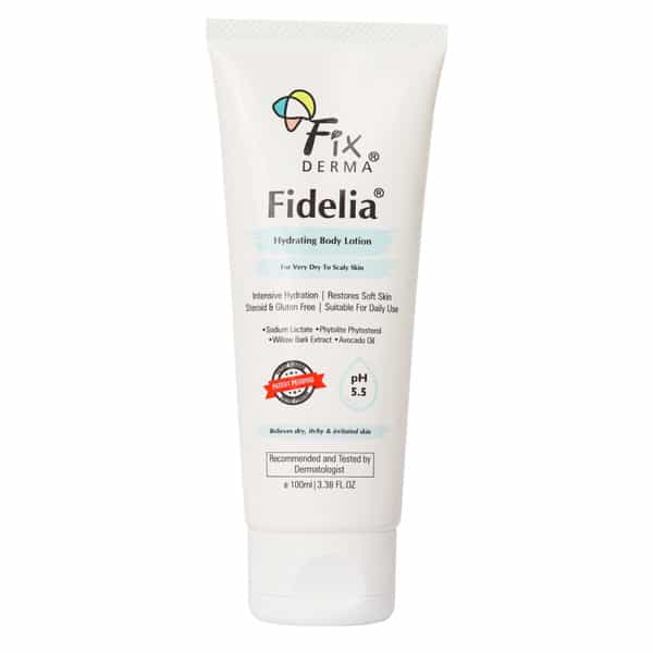 Fixderma Fidelia Hydrating Body Lotion With Avocado Oil - 100Ml