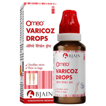 Bjain Omeo Varicoz Drops | Improves Vein'S Valves - 30ml