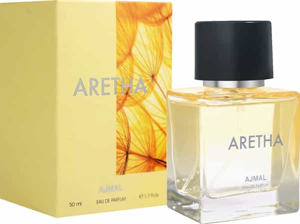 Ajmal Aretha Eau De Parfum Fruity Perfume 50Ml Long Lasting Scent Spray Party Wear Gift For Women