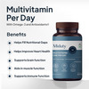 Miduty Multivitamin One Per Day-Multimineral Supplement-Omega 3-Magnesium-Vegetarian-30 Capsules