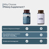 Miduty Multivitamin One Per Day-Multimineral Supplement-Omega 3-Magnesium-Vegetarian-30 Capsules