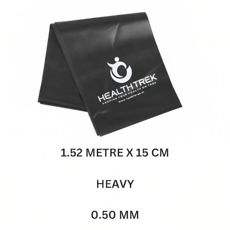 Healthtrek Loop Resistance Band Physiotherapy (Heavy | 0.5 Mm)