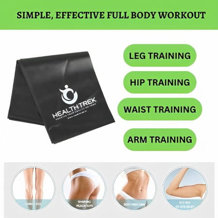 Healthtrek Loop Resistance Band Physiotherapy (Heavy | 0.5 Mm)