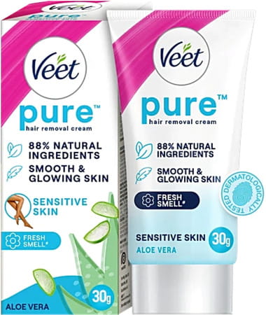 Veet Pure Sensitive Hair Removal Cream 30 G