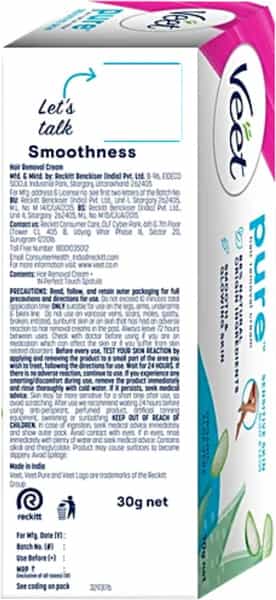 Veet Pure Sensitive Hair Removal Cream 30 G