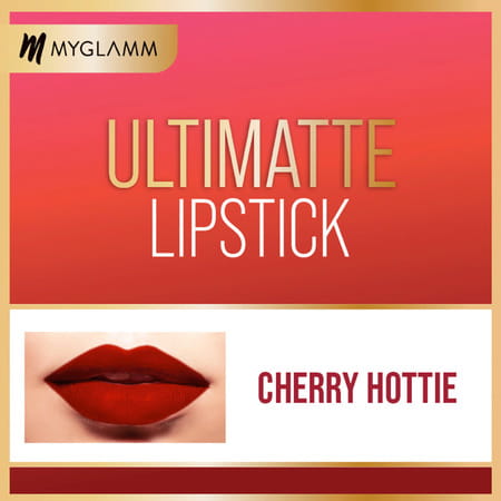 Myglamm Ultimatte Long Stay Matte Liquid Lipstick-Cherry Hottie