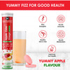 Naturyz Apple Cider Vinegar Effervescent Tablets | Detox | Immunity (Apple Flavour)(15 Tablets)