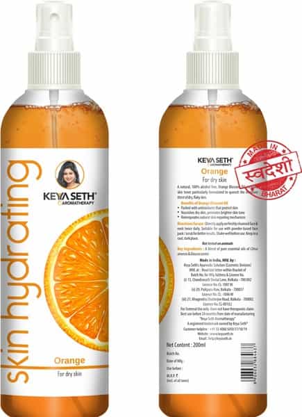 Keya Seth Aromatherapy Skin Hydrating Orange Toner- 200Ml