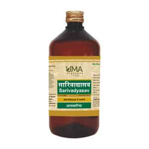 Uma Ayurveda Sarivadyasava Ayurvedic Syrup 450 Ml