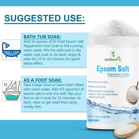 West-Coast Earthen Pot Epsom Salt For Relaxation (Pack Of 1)