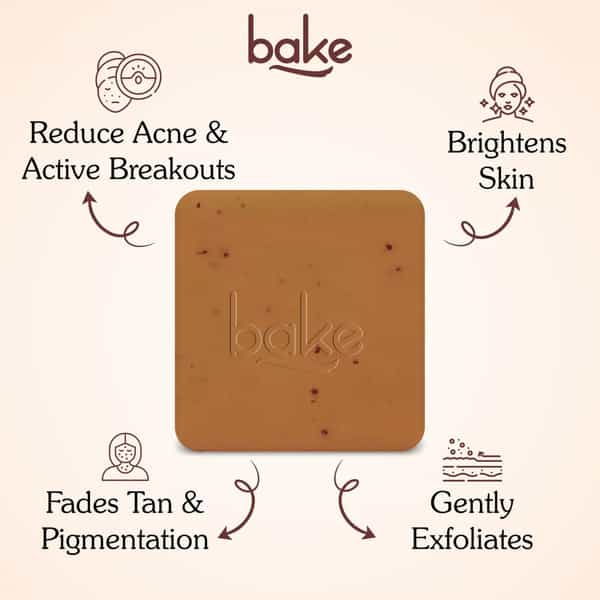 Bake De-Tan Anti-Pigmentation Soap For Tan Removal & Pigmentation (Pack Of 2)