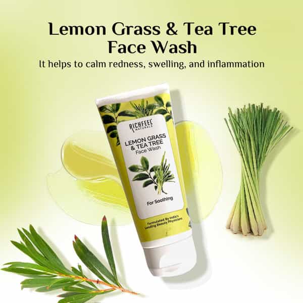 Lemon Grass & Tea Tree Face Wash 100 G Pack Of 2
