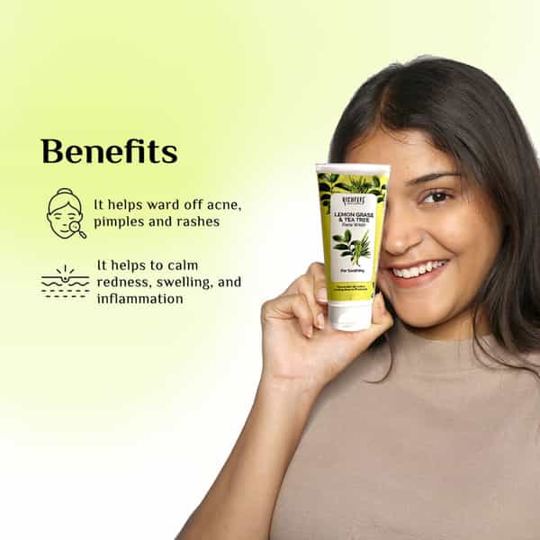 Lemon Grass & Tea Tree Face Wash 100 G Pack Of 2