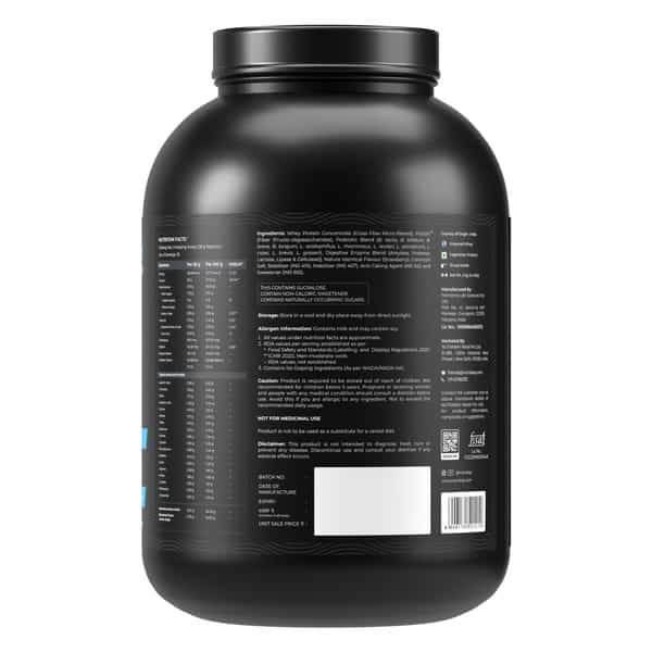 Nutrabay Bioabsorb Whey Protein Powder | Prodifi Blend | 26G Per Scoop | Strawberry - 2Kg