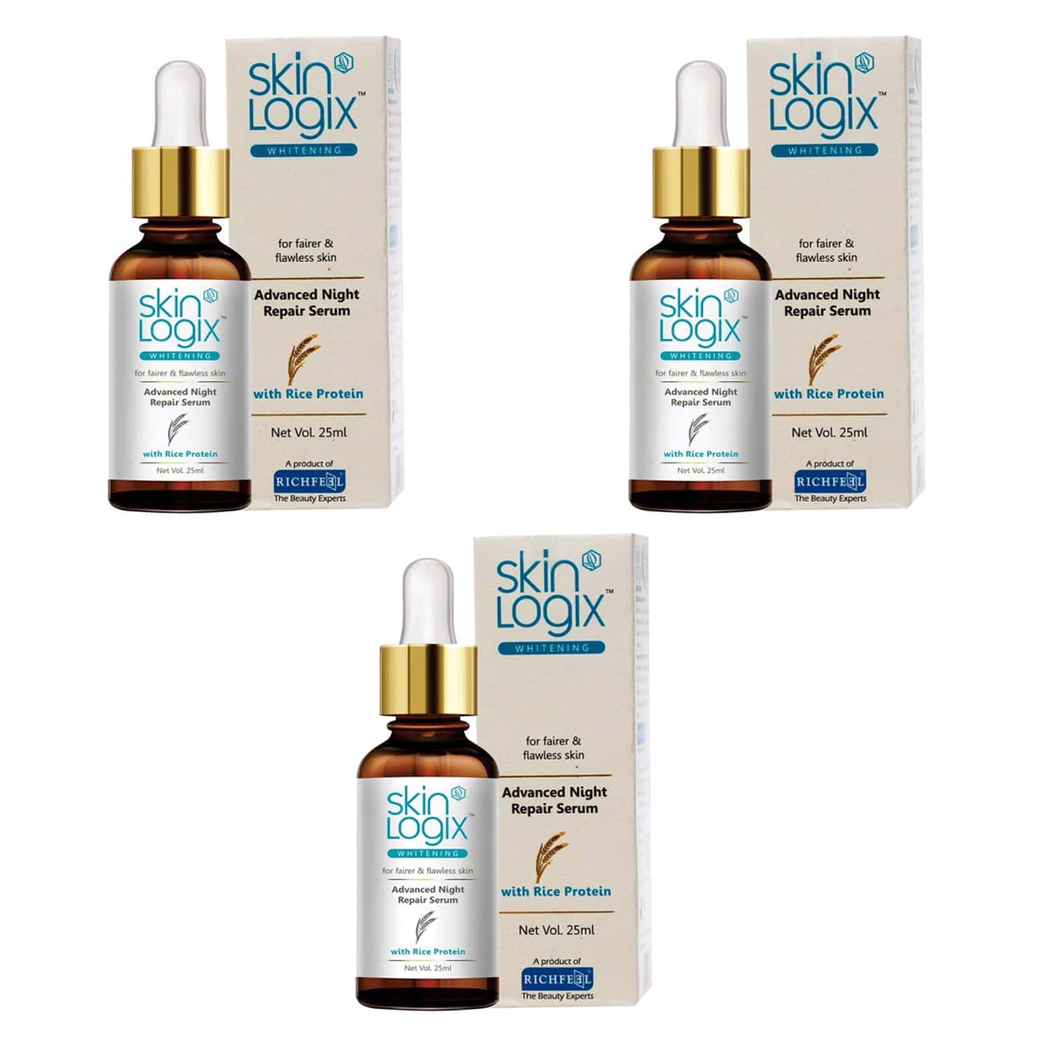 Buy SKIN LOGIX WHITENING ADVANCED NIGHT REPAIR SERUM 25 ML Online & Get