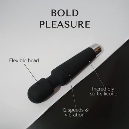 Libertee Dione Noir 100% Body Safe Personal Massager