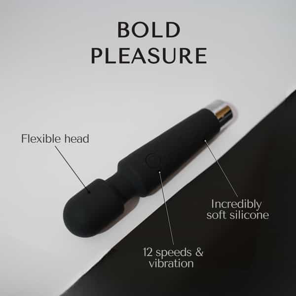 Libertee Dione Noir 100% Body Safe Personal Massager