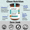Jus Amazin Crunchy Almond Butter - Unsweetened (500G)|Clean Nutrition|100% Almonds |Dairy Free