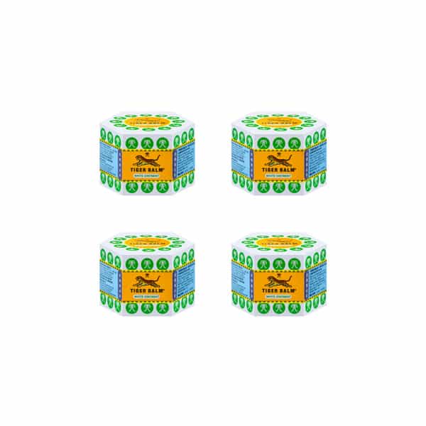 Tiger Balm White Pain Relief Ointment | 9Ml (Pack Of 4)