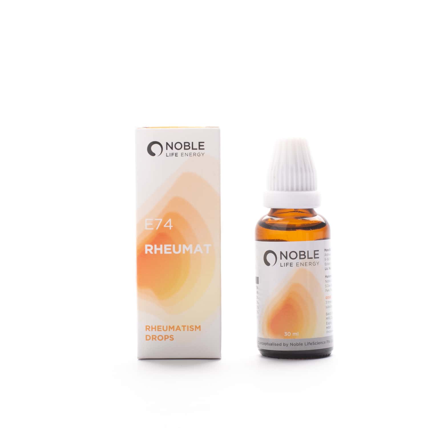 Noble Life Energy E74 Rheumat - 30ml
