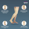 Tynor Compression Stocking Mid Thigh Classic Beige Small Pack Of 2