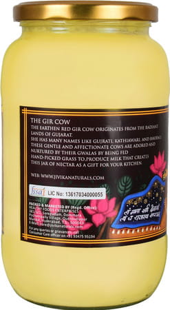 Jivika Naturals Premium Gir Cow Ghee 1000ml
