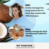 Tnw-The Natural Wash Cold Pressed Virgin Coconut Oil For Skin Hair And Body Massage - 200 Ml