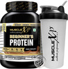 Musclexp Beginner's Protein With Digestive Enzymes Double Chocolate 1Kg (2.2Lb) + Shaker