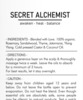 Secret Alchemist Nourish - Hair Growth Oil
