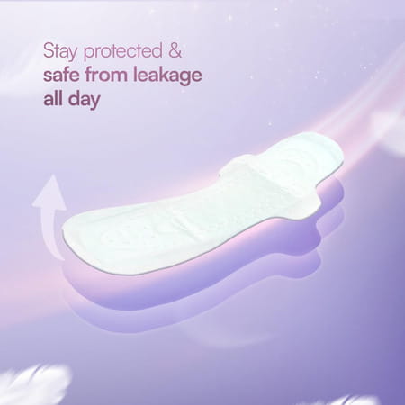 Flawsome 100% Organic Sanitary Pads | High Absorption | Size L | With Paper Disposal Pouches - 20n