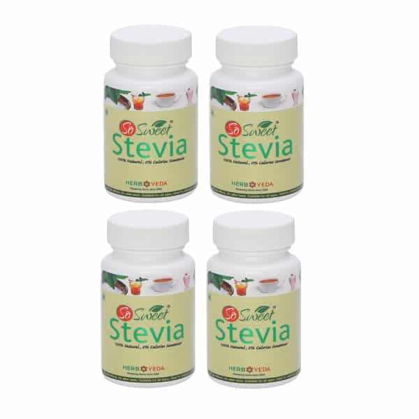So Sweet Pure Stevia Extract 10 Gm (Pack Of 4)