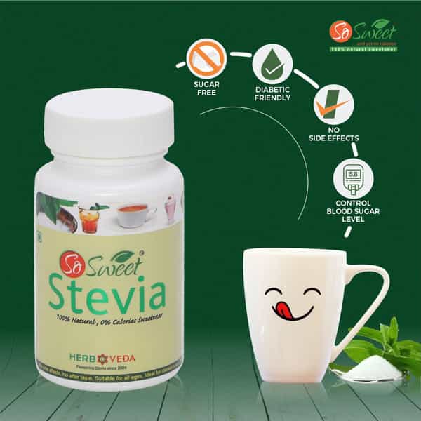 So Sweet Pure Stevia Extract 10 Gm (Pack Of 4)