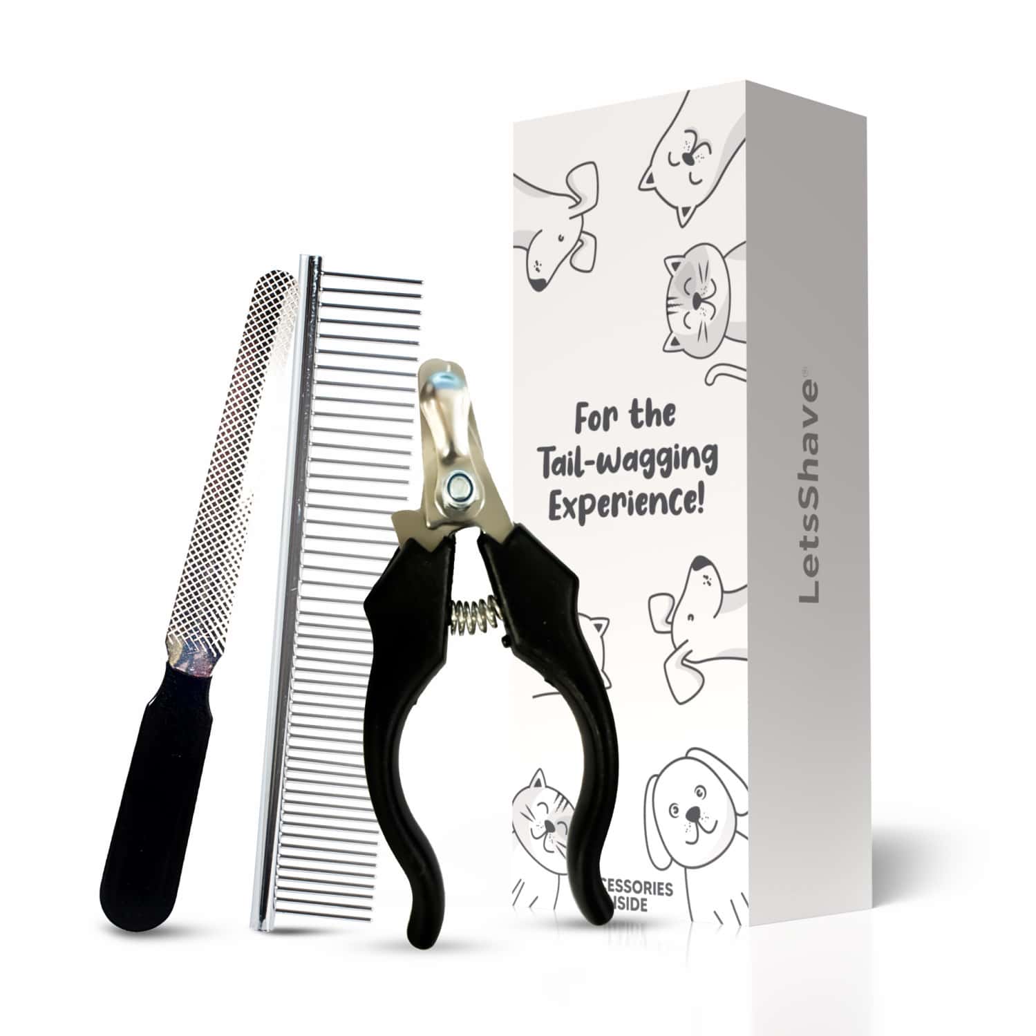 Letsshave Ez-wizzy 3-in-1 Pet Grooming Kit