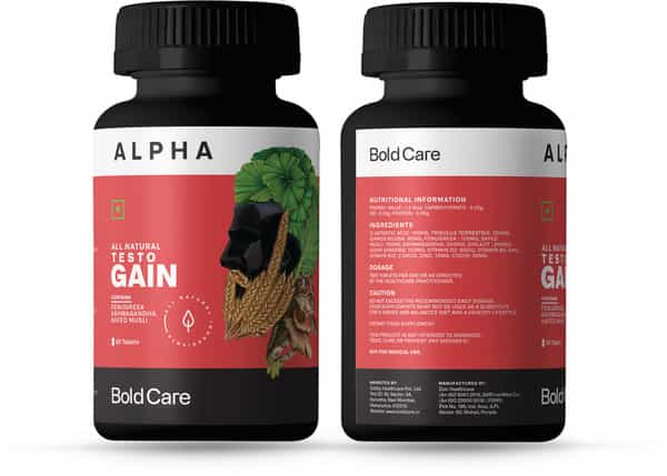 Bold Care Alpha Testosterone Booster - 60 Tablets