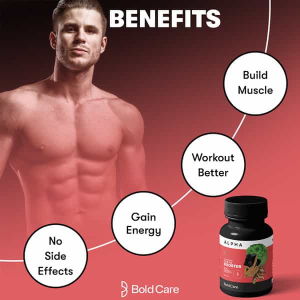 Bold Care Alpha Testosterone Booster - 60 Tablets