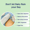 Dive Daily Lactase Enzyme Chewable Tablet Dairy Relief Supplement Sugar-Free Orange Flavour 30 Count
